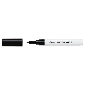MARQUEUR PINTOR POINTE FINE NOIR "PILOT" REF: SW-PT-F-B