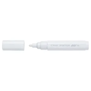 MARQUEUR PINTOR POINTE MOYENNE BLANC "PILOT" REF: SW-PT-M-W