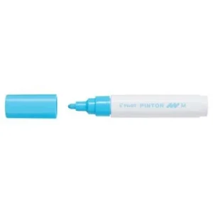 MARQUEUR PINTOR POINTE MOYENNE BLEU PASTEL "PILOT" REF: SW-PT-M-PL
