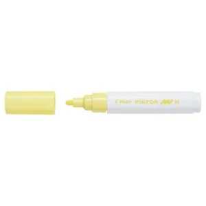 MARQUEUR PINTOR POINTE MOYENNE JAUNE PASTEL "PILOT" REF: SW-PT-M-PY