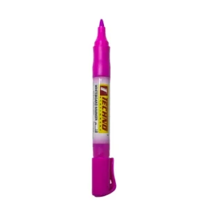 MARQUEUR TABLEAU BLANC RECHARGEABLE TETE BISEAUTE THINK'UP ROSE "TECHNO" REF: 8507