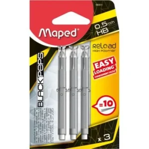 MINES HB 0.5mmx03 RELOAD SOUS BLISTER "MAPED" REF: 560511