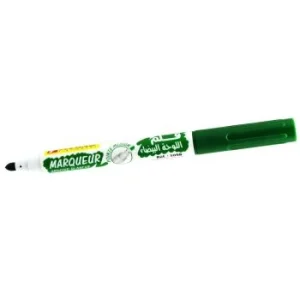 MINI MARQUEUR ARDOISE BLANCHE VERT "TECHNO" REF: 3098