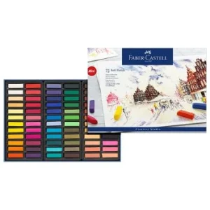 MINI PASTEL TENDRE BOITE DE 72 "FABER CASTELL" REF: 128272