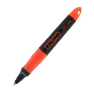MINI STYLO ROLLER PEN ROLINO CORPS NOIR ET ORANGE "TECHNO" REF: 4536