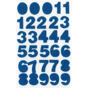 MOUSSE ADHESIVE NUMEROS "TECHNO" REF: 4610