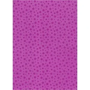 PAPIER ADHESIF PAILLETE ETOILES EN ROULEAU 70cmx2M "TECHNO" REF: 5286