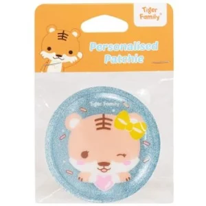 PATCHIE SUGAR HEART "TIGER FAMILY" REF: PTIG2-F