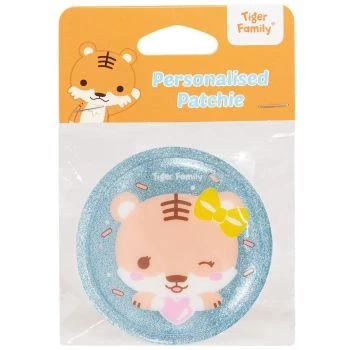 PATCHIE SUGAR HEART "TIGER FAMILY" REF: PTIG2-F