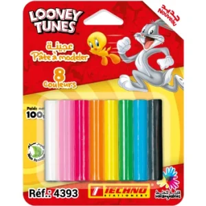 PATE A MODELER 08 COULEURS LICENCE LOONEY TUNES "TECHNO" REF: 4393