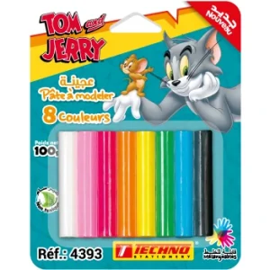 PATE A MODELER 08 COULEURS LICENCE TOM AND JERRY "TECHNO" REF: 4393