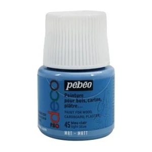 PEBEO DECO MAT BLEU CLAIR 45 ml "PEBEO" REF: 204045