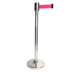 PIQUET ARGENTE A SANGLE RETRACTABLE ROUGE TECHNO REF: 3498