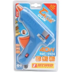 PISTOLET DE COLLE 40 W AVEC SWITCH ON/OFF "TECHNO" REF: 5924