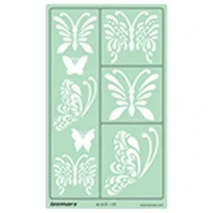 POCHOIR MOTIF PAPILLONS "ISOMARS" REF: IS-105