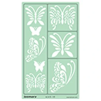 POCHOIR MOTIF PAPILLONS "ISOMARS" REF: IS-105