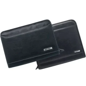 PORTE FOLIO NOIR "TECHNO"