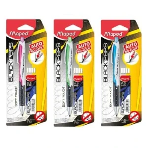PORTE MINES 0.5 mm BLACK'PEPS + MINES "MAPED" REF: 559511