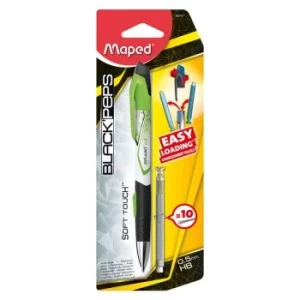 PORTE MINES RELOAD 0.5 + MINES SOUS BLISTER VERT "MAPED" REF: 560012