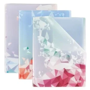 PROTEGE DOCUMENTS GRAPHIK A4 30 POCHETTES POLYPROPILINE TRANSLICIDE IMPREME ASSORTIE "ELBA" REF: 100206140