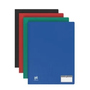PROTEGE DOCUMENTS MEMPHIS CLASSIC A4 DE 20 POCHETTES POLYPROPILINE OPAQUE BLEU "OXFORD" REF: 100206070