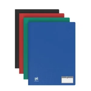 PROTEGE DOCUMENTS MEMPHIS CLASSIC A4 DE 80 POCHETTES POLYPROPYLENE OPAQUE BLEU "OXFORD" REF: 100205951
