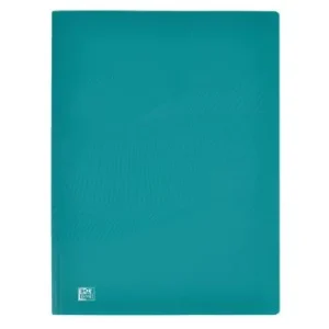 PROTEGE DOCUMENTS OSMOSE A4 80 POCHETTES POLYPROPILINE OPAQ TURQUOISE "ELBA" REF: 400105190