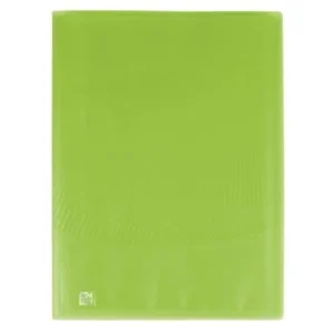 PROTEGE DOCUMENTS OSMOSE A4 DE 20 POCHETTES POLYPROPILINE TRANSLUSIDE VERT "OXFORD" REF: 400105169
