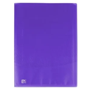 PROTEGE DOCUMENTS OSMOSE A4 DE 20 POCHETTES POLYPROPILINE TRANSLUSIDE VIOLET "OXFORD" REF: 400105169