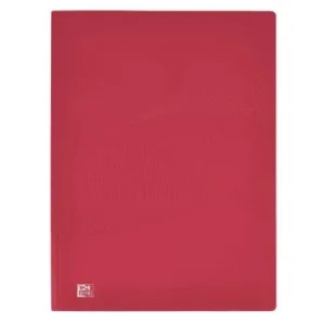 PROTEGE DOCUMENTS OSMOSE A4 DE 40 POCHETTES POLYPROPILINE TRANSLUSIDE ROSE "OXFORD" REF: 400105182