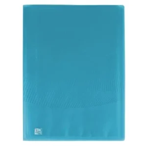 PROTEGE DOCUMENTS OSMOSE A4 DE 40 POCHETTES POLYPROPILINE TRANSLUSIDE TURQUOISE "OXFORD" REF: 400105182