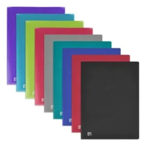 PROTEGE DOCUMENTS OSMOSE A4 DE 60 POCHETTES POLYPROPILINE TRANSLUSIDE TURQUOISE "OXFORD" REF: 400105188