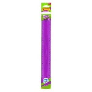 REGLE 30 CM FLEXIBLE VIOLET "TECHNO" REF: 4532