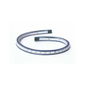 REGLE COURBE FLEXIBLE 50cm "ISOMARS" REF: FCM50CM