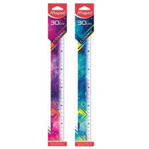 REGLE DECOREE COSMIC TEENS 30CM SACHET "MAPED" REF: 245010