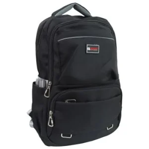SAC A DOS AVEC COMPARTIMENT LAPTOP NOIR "TECHNO" REF: 7043