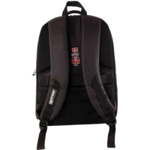SAC A DOS COMPARTIMENT LAPTOP & PORT USB GRIS FONCE "TECHNO" REF: 5284