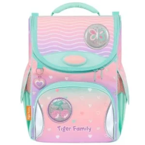 SAC A DOS ERGONOMIQUE NATURE QUEST PEACH WAVES (Go Green) "TIGER FAMILY" REF: IG11-F3