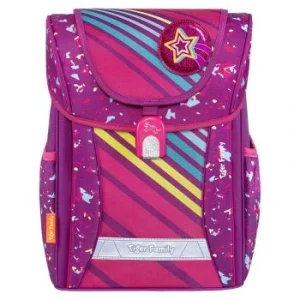 SAC A DOS ERGONOMIQUE PINK STRIPES "TIGER FAMILY" REF:2162-F