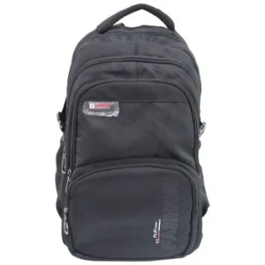SAC A DOS LAPTOP NOIR "TECHNO" REF: 7049