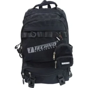 SAC A DOS NOIR "TECHNO" REF: 7052