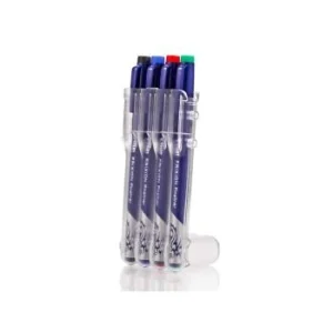 SET2GO 4 STYLOS FEUTRE EFFAÇABLE FRIXION FINELINER 1.3mm N/B/R/V "PILOT" REF: S4/0537175