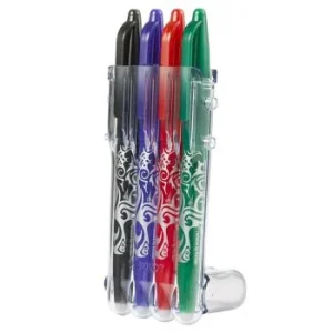 SET2GO 4 STYLOS GEL EFFAÇABLE FRIXION BALL N/B/R/V 0.7mm "PILOT" REF: S4/0546795