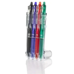 SET2GO 4 STYLOS GEL EFFAÇABLE FRIXION CLICKER 0.7mm "PILOT"