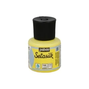 SETASILK flacon 45 ml JAUNE PRIMAIRE "PEBEO" REF: 181001