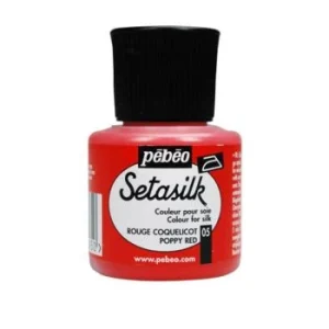 SETASILK flacon 45 ml ROUGE COQUELICOT "PEBEO" REF: 181005