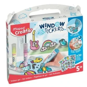 STICKERS FENETRES CREATIV BOITE EN CARTON "MAPED" REF: 907036