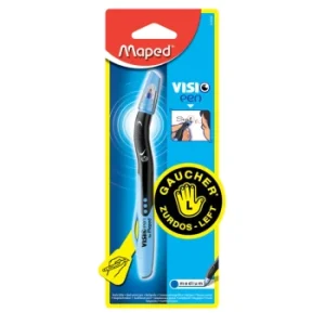 STYLO A BILLE BLEU GAUCHER VISIO PEN SOUS BLISTER "MAPED" REF: 224320