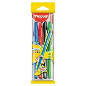 STYLO A BILLE ICE S-B DE 04 PCS "MAPED" REF: 224406