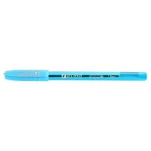 STYLO A BILLE SWING 1.0 mm COULEUR BLEU CIEL FLUO "TECHNO"